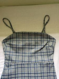 Plaid Mini Dress