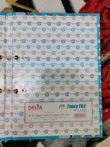 Fancy A4 size  file for projects