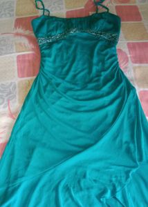 Teal Party Dress