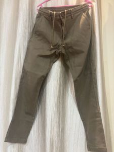Netplay Drawstring Khaki Color Trousers