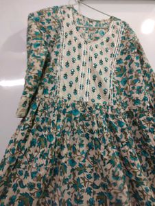 Cotton Long Gown