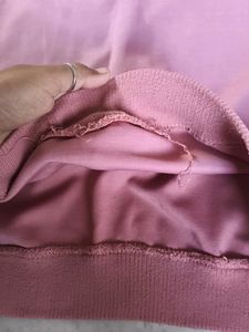 Pink Long Sleeve Tshirt For Men