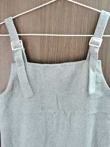 Cute Gray Jumper Dress