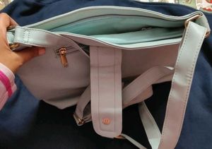 Cute Powder Blue Coloured Sling Bag