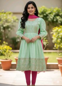 Pastel Ethnic Dress