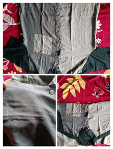 Stylish Two-Tone Shirt