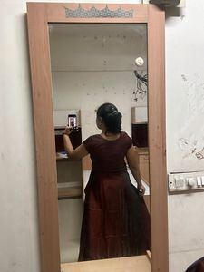 Beutiful Brown Ethnic Gown
