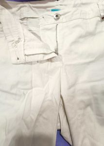 White Bermuda Shorts