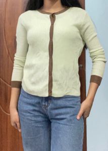 Light Green Cardigan