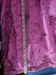 Pink Bridal Lahanga
