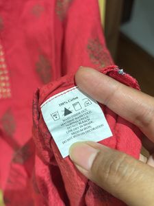 Red Colour Beautiful Kurta