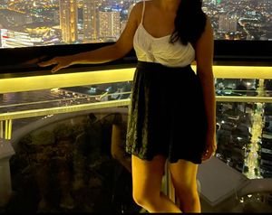 Black Lace Mini Skirt