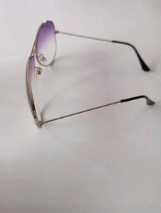 Purple Aviator Sunglasses