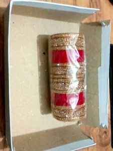 Red & Gold Bridal Bangles