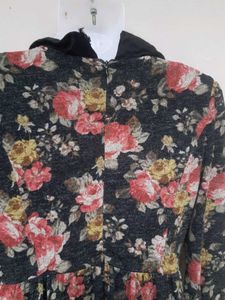 Floral Long Sleeve Mini Dress