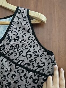 Leopard Print Tank Top