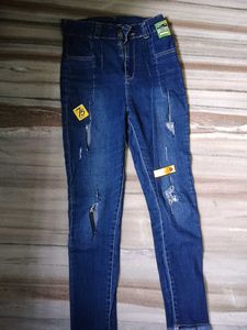 Ripped Denim Jeans