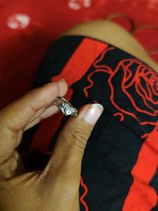 Sparkling Silver Ring