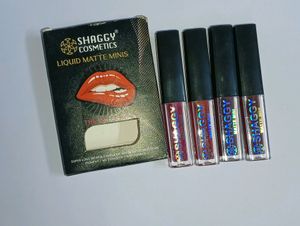 Shaggy Cosmetics Liquid Matte Minis In 4 Colours