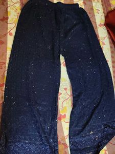 Navy Blue Palazzos