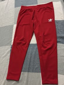 Adidas Red Joggers