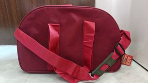 Maroon Travel Duffel Bag