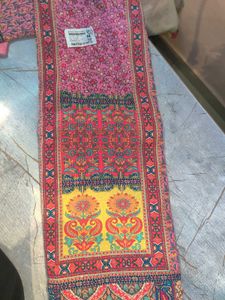 Party Wear Suit Fabric With Printed Duppata