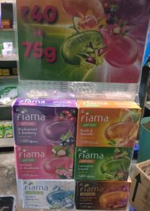 Fiama Gel bar Soap Total 6 Flavours Form ITC