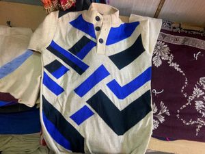 Stylish Geometric Pattern Sweater