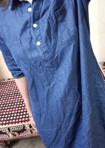 Denim Shirt Dress