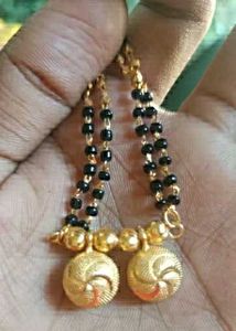 Gold Polise Double Layer Mangalsutra