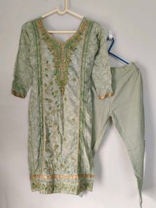 Embroidered Kurta Set