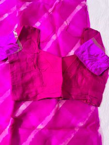 organza saree