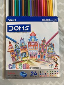DOMS Colour Pencils - 24 Shades