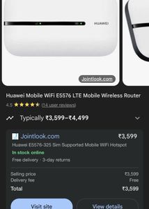 Huawei Mobile WiFi Router New