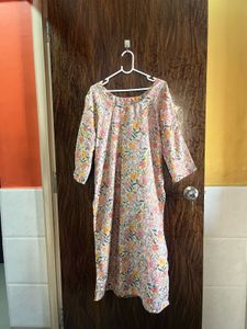 42 bust floral Print Kurta for women