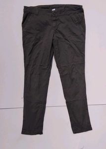 Brown Casual Pants