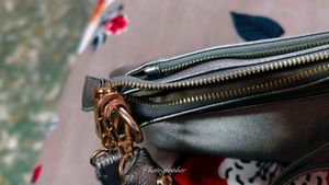 Silver Crossbody Bag