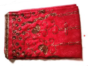 ❤️Red Designer Saree with Heavy Golden Work