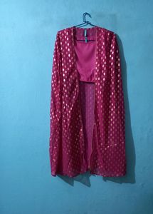 PINK ETHINIC SET FOR WOMEN