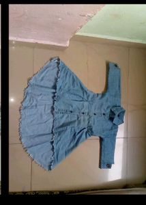 Denim Two-Piece Set