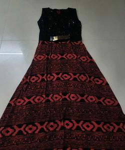 Festive Gown Glittery