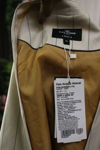 Park Avenue Striped Blazer