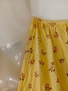 BEAUTIFUL YELLOW FLORAL DRESS
