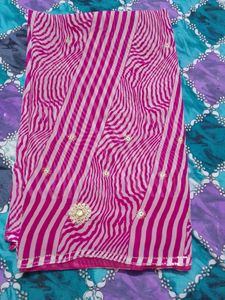 Pink Saree