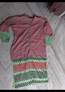 4 Elegant Floral Print Kurtas