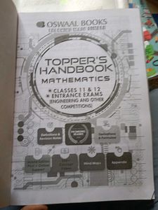 Toppers Handbook 2025 Mathematics