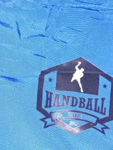 Blue Hooded Down Parka