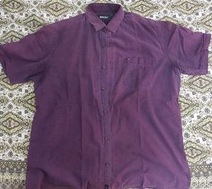 Klub Ross Purple Short Sleeve Shirt