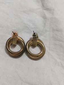 Circle Drop Earrings